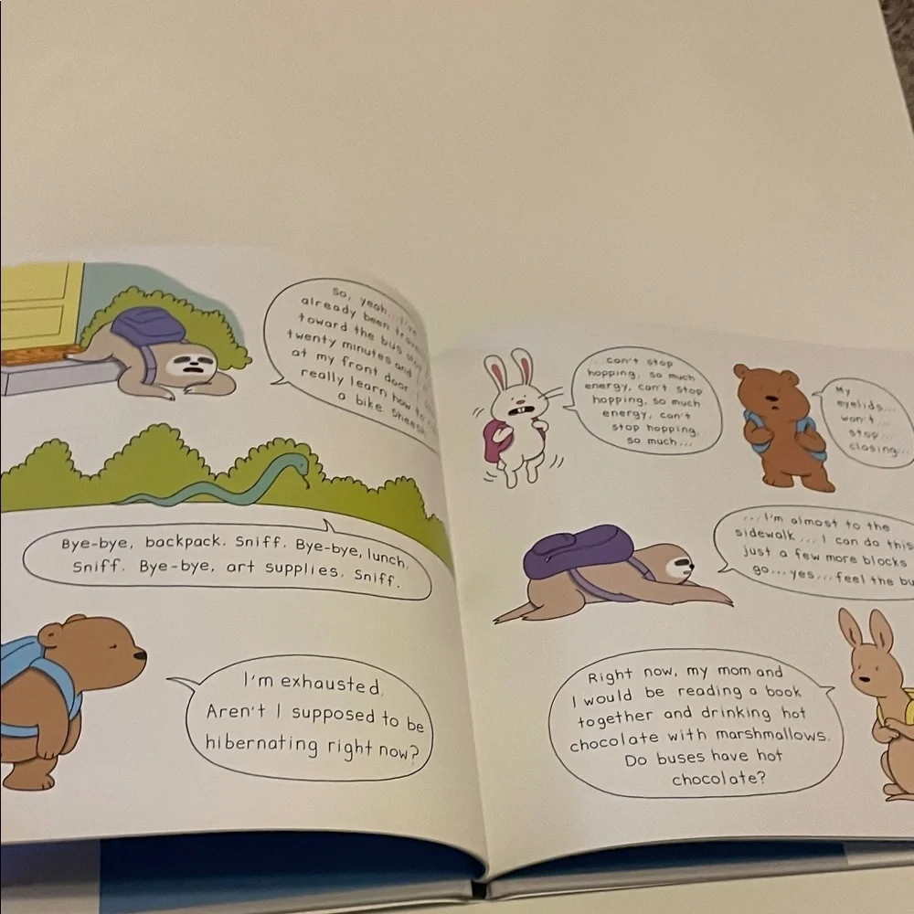 First Day Critter Jitters Hardcover Children's Book by Jory John